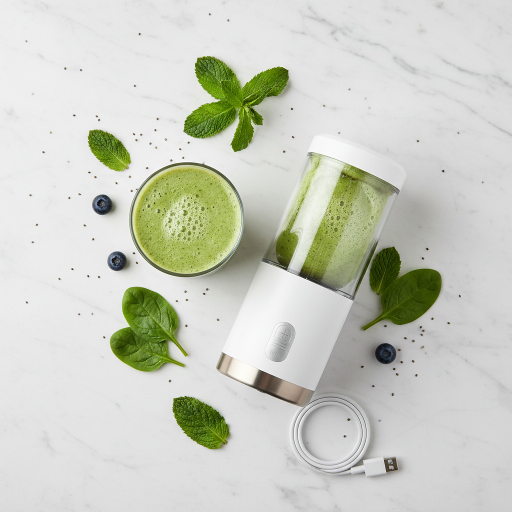 Portable Blender — Fresh Smoothies Anywhere in 30 Seconds